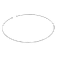 Sterling Silver Torque Choker