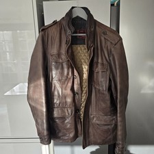 Marlboro Classics Large Lambskin Leather Jacket