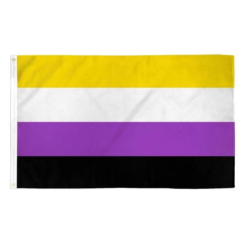 Genderfluid non binary - non-binary, flag