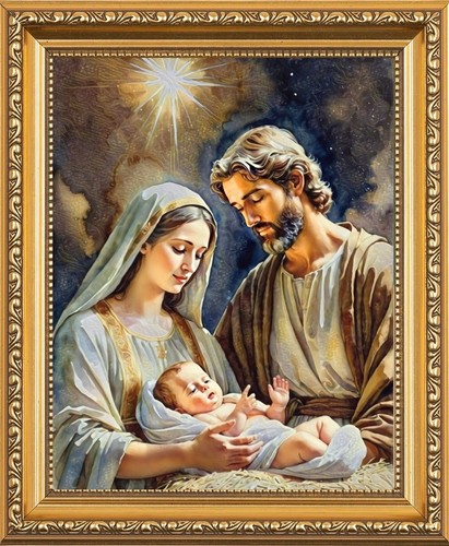 The holy family mary - -,