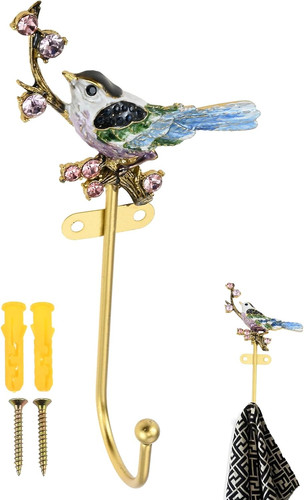 Wall hooks vintage bird - wall,