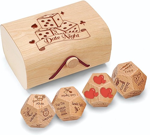 Date night dice set - date, game