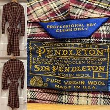 Vintage Sir Pendleton Robe