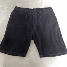 Norse Projects Jarl Shorts Mens Black Size Medium W32-36 Cotton Terry Towelling