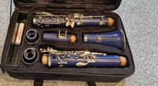 Clarinet In Blue With Accessories