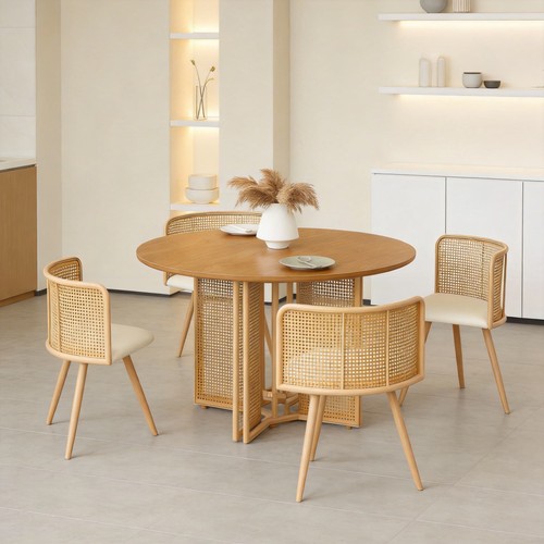 120 round dining table - cm,