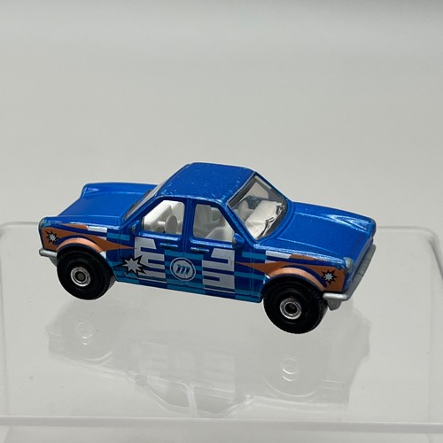 Matchbox push puller blue - push,