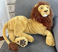 Ikea Djungelskog Lion Adult Big Soft Toy Cuddly Teddy Stuffed animal plush 25”