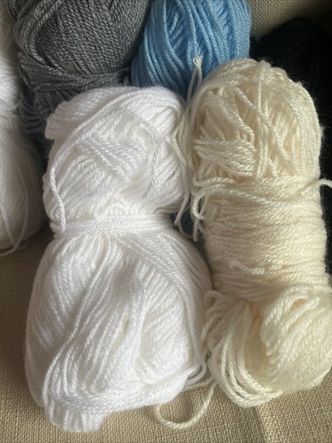 Knitting crochet yarn bundle - knitting,