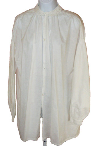 Victorian blouse shirt cotton - victorian,