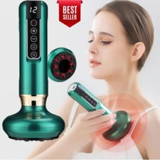 Electric Vacuum Cupping Massager Body Guasha Scraping Fat Burning Anti-Cellulite