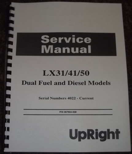 Upright lx31 lx41 - upright, scissor
