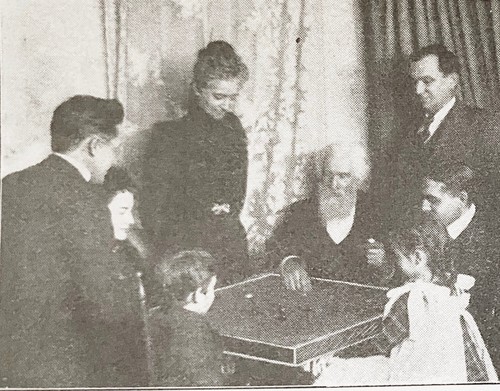 Victorian family plays crolard - victorian,