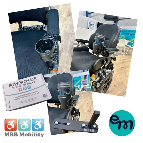 Powerchair rail track bracket - rail,