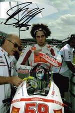 Marco Simoncelli In Person Signed Autograph MotoGP 12x8 Photo + Dealer COA