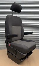 Genuine VW Transporter T5.1 Caravelle Passenger Captain Seat Timo Cloth Base