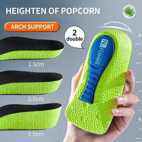 Height increase insoles memory - height,
