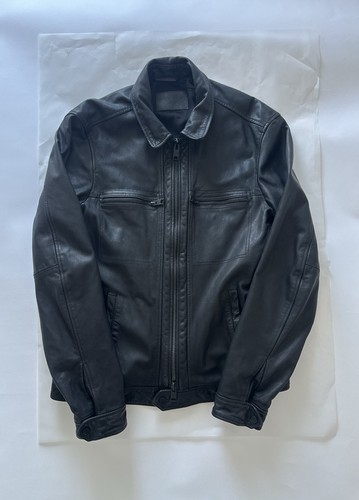 All saints black leather - ,