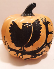 Ceramic Pumpkin With Glitter