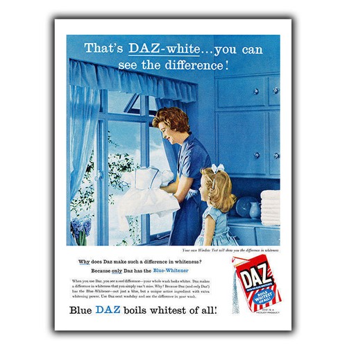 Daz washing powder - daz,
