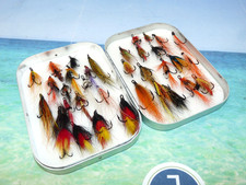 37 salmon flies sz 6-12 black