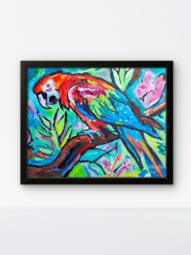 Original macaw parrot - original,
