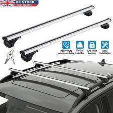 Lockable Aluminium Car Roof Rack Rail Cross Bars for Nissan Qashqai (2008-2017)