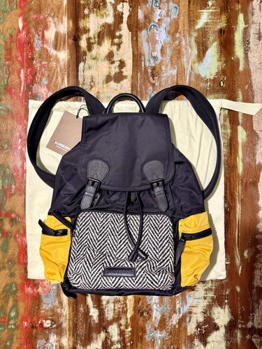 Burberry backpack large - burberry, black