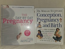 Pregnancy 2 Books Collection Set What to Expect and Day-by-Day Pregnancy