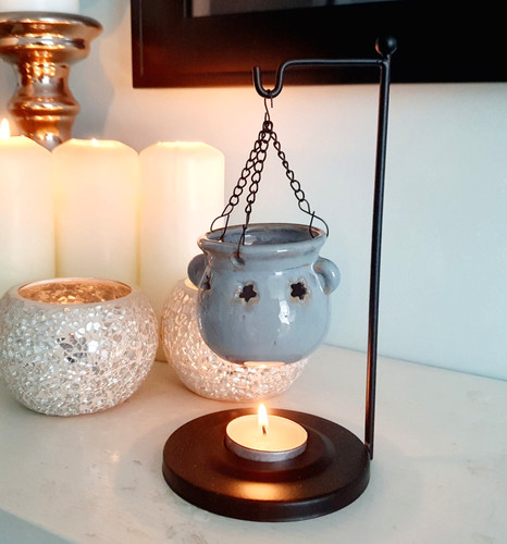 Hanging oil burner ceramic - hanging,