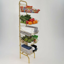 Golden 5 Tier Wire Basket