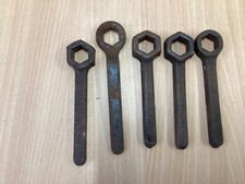 Vintage Cast Iron Bed Spanners