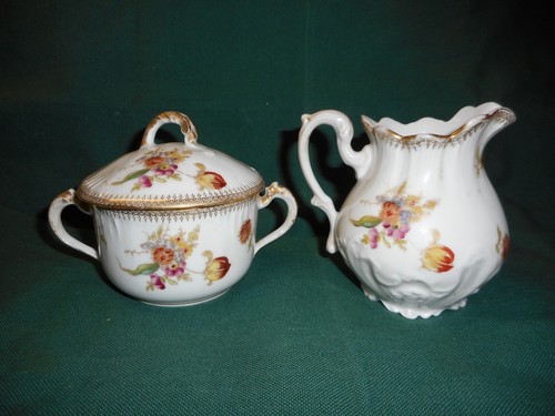 Antique limoges sugar - limoges, bowl