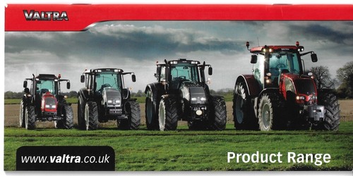 Valtra tractor range - c2011, uk