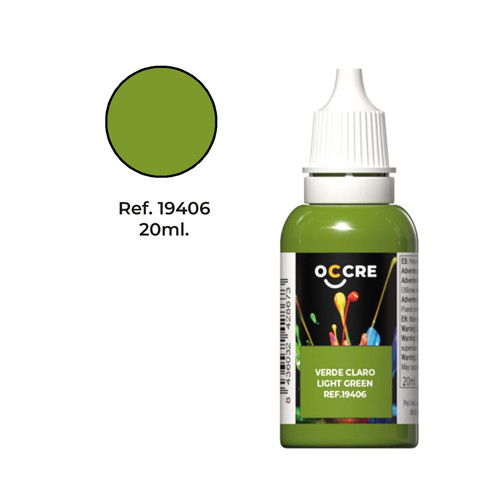 Occre 20ml acrylic light green - 20ml,