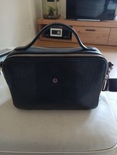 Black Leather MarkBerg Cross