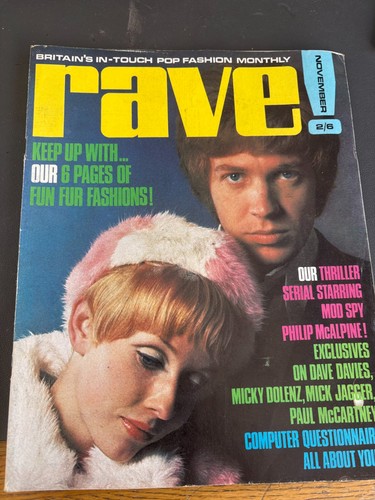 Rave magazine november 1967 - rave,