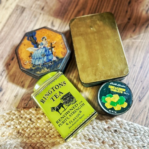 Tin collection retro - tin,