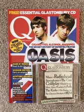 Q Magazine July 2004 – OASIS - 50 Best British Albums Ever - Free Glastonbury CD