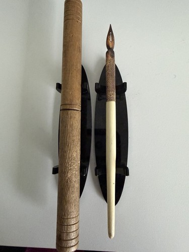 Vintage wooden dip pen - dip, holder