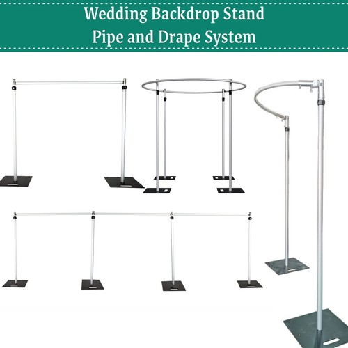 Pipe and drape backdrop - and, stand