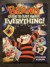 PANINI THE BEANO Guide To Just About Everything STICKER ALBUM 2007 100% Complete