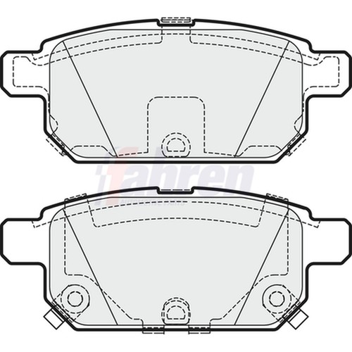 Brake pads set for - pads,