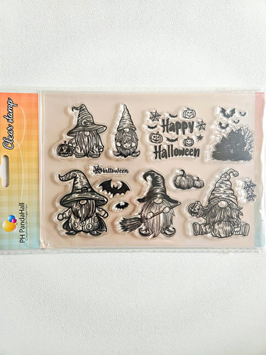 Halloween clear stamp set - clear,