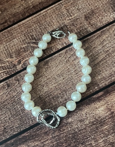 Pearl and sterling silver - and,