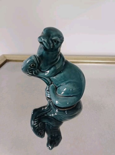Vintage poole pottery otter - pottery,