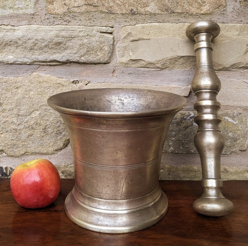 Large bronze mortar - mortar, &