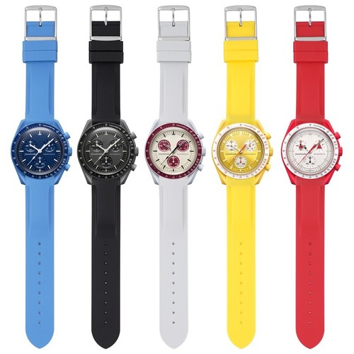 Silicone omega swatch - silicone,
