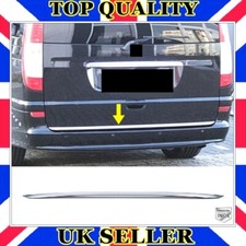 Chrome Rear Trunk Lower Trim