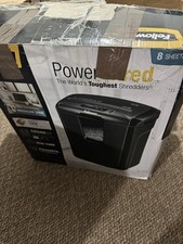 Fellowes 4604101 Cross-Cut Shredders - Black